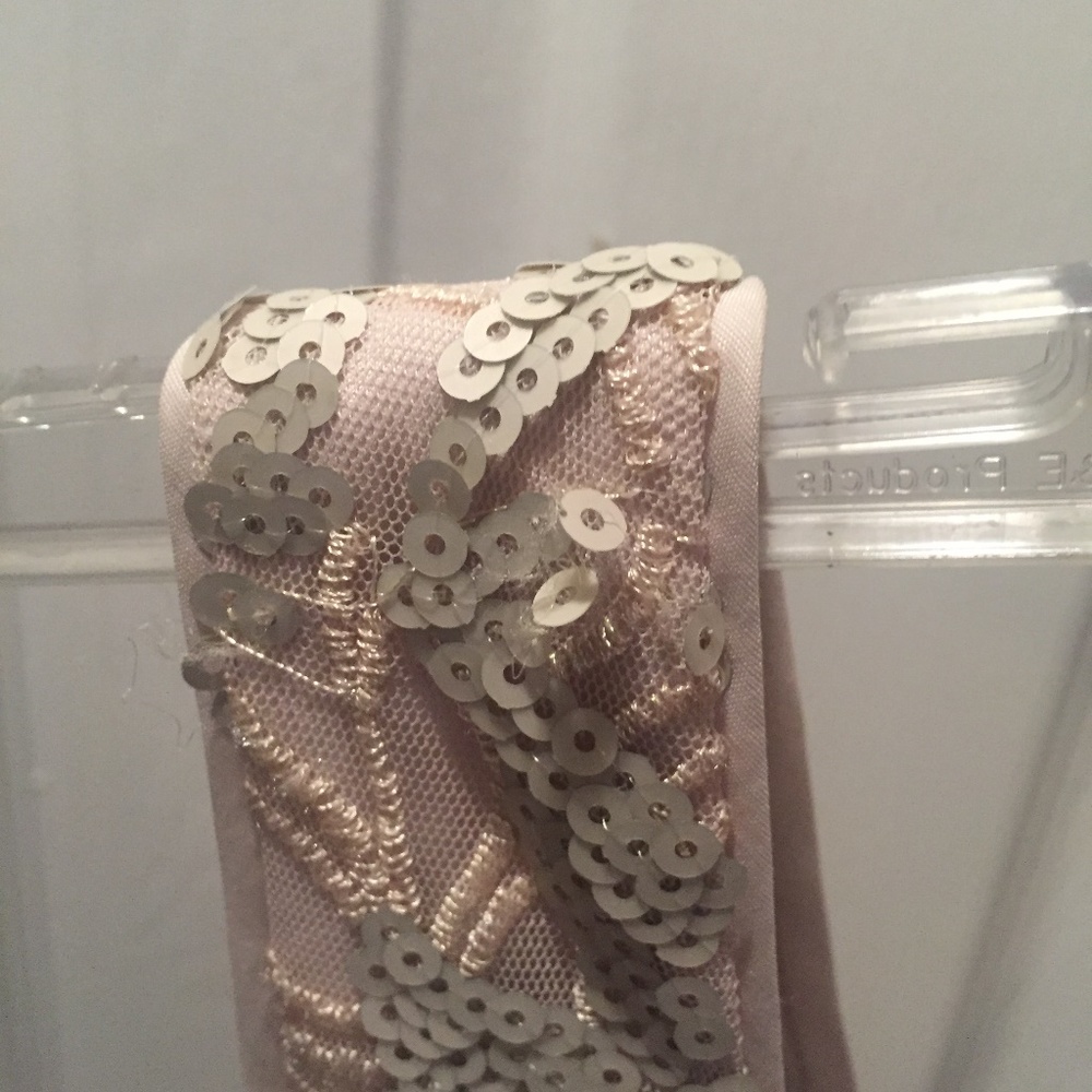 💃Nude/Cream with sequined bodice. Beautifully understated and pretty. 💜 - Picture 6 of 8